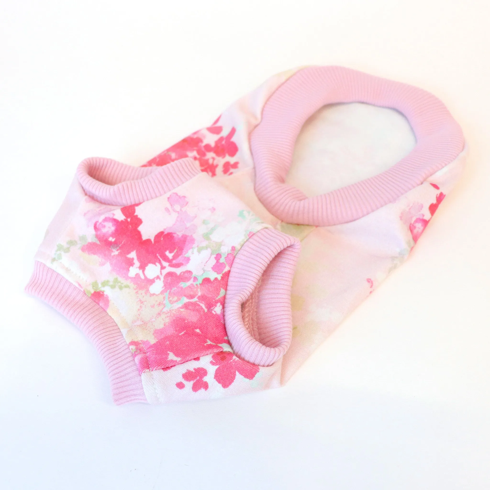 Pink Freesia Sleeveless Dog Top