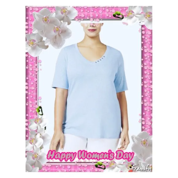 Plus Size Brand New Karen Scott Blouse