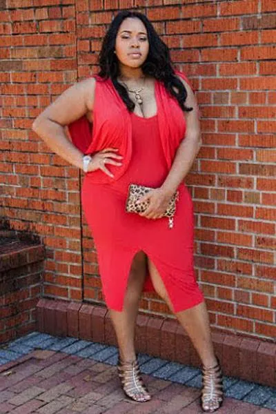 Plus Size Solid Cape Sleeve Midi Dress