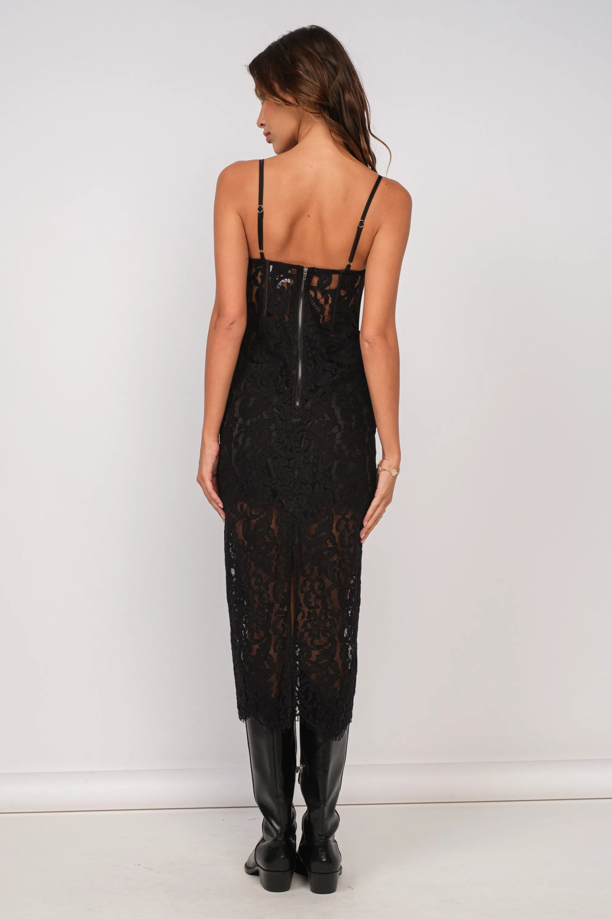 Posh Lace Dress