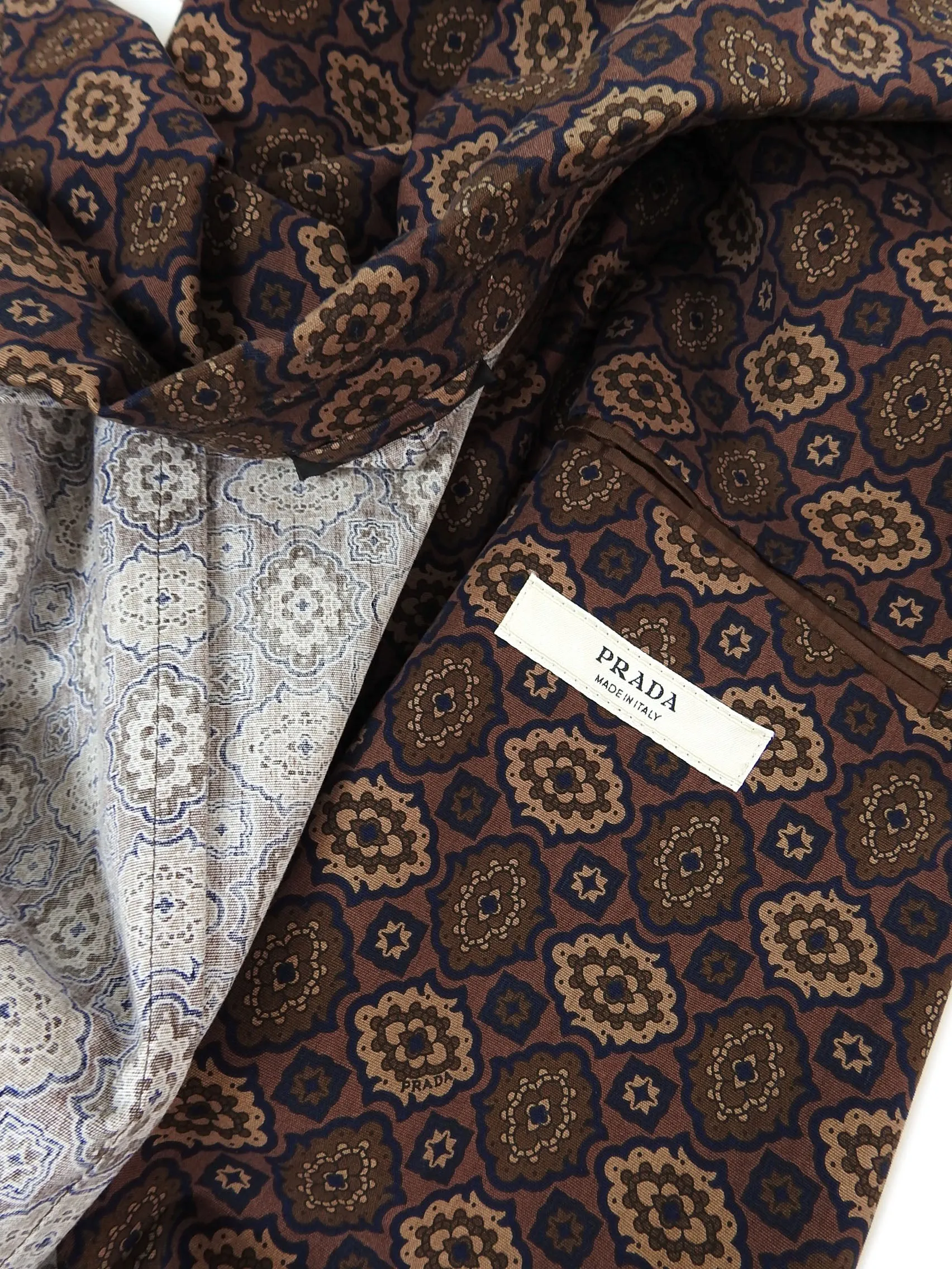 Prada S/S'02 Patterned Blazer Size 50