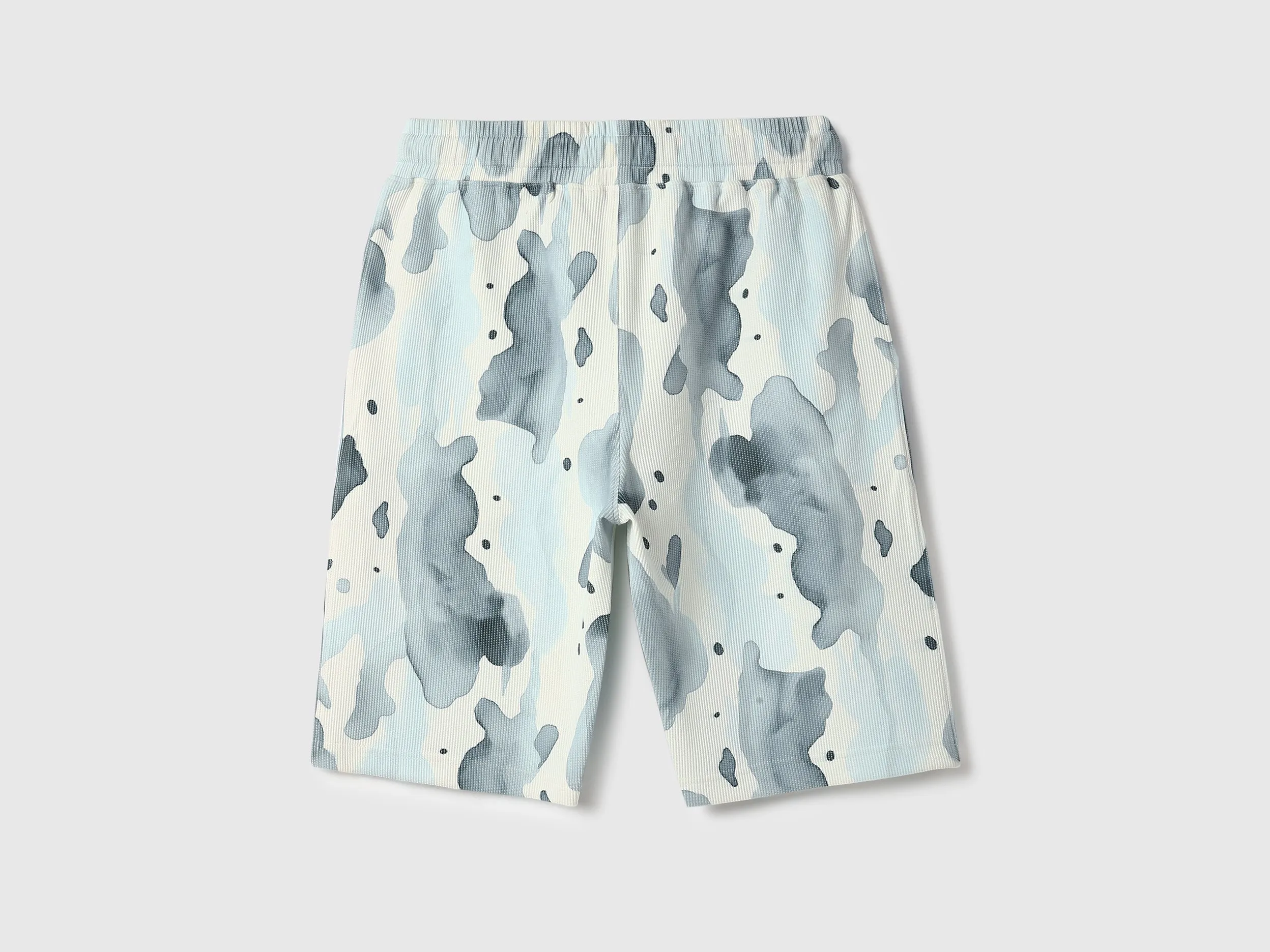 Printed Regular Fit Bermuda Shorts