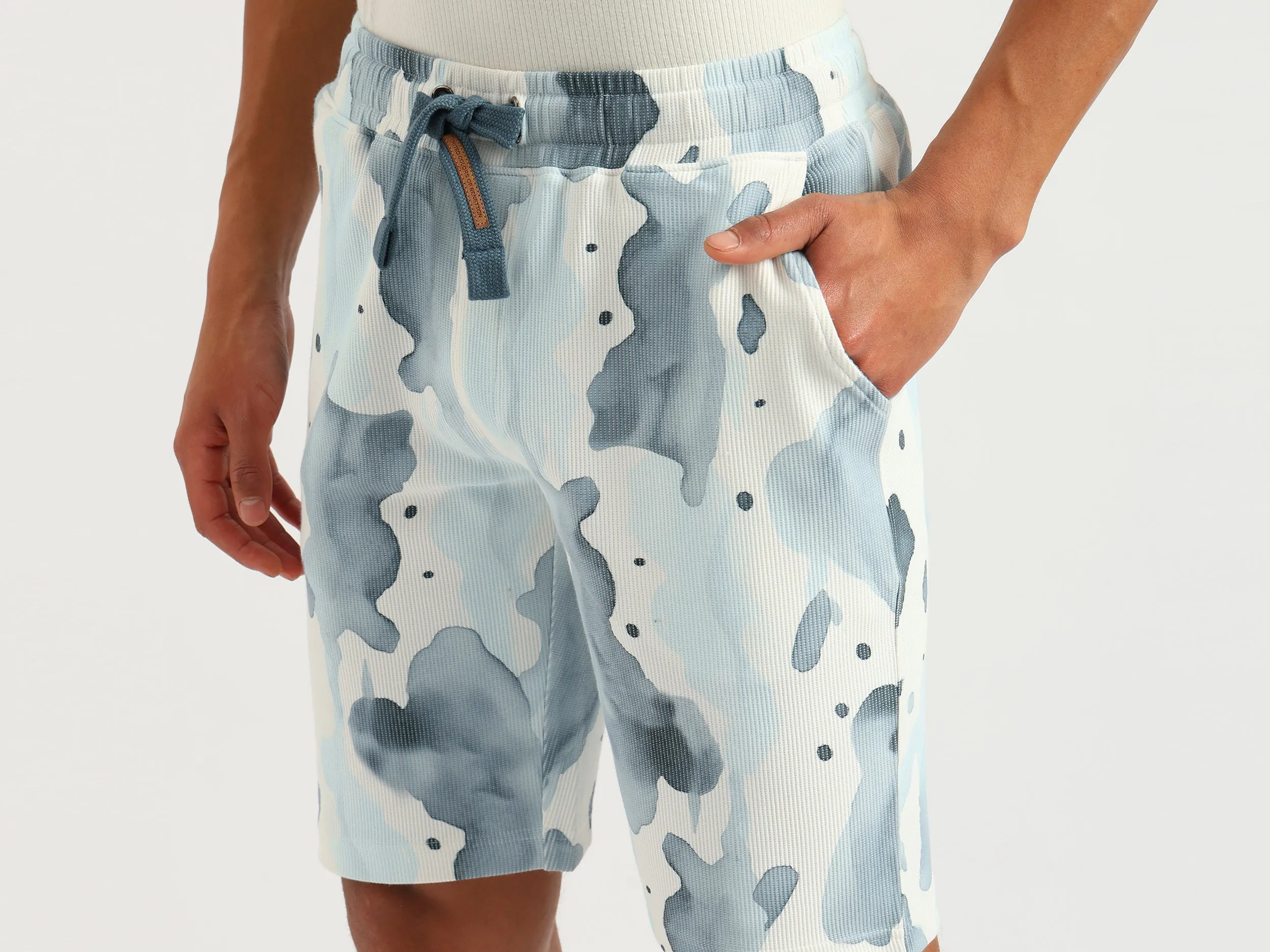 Printed Regular Fit Bermuda Shorts