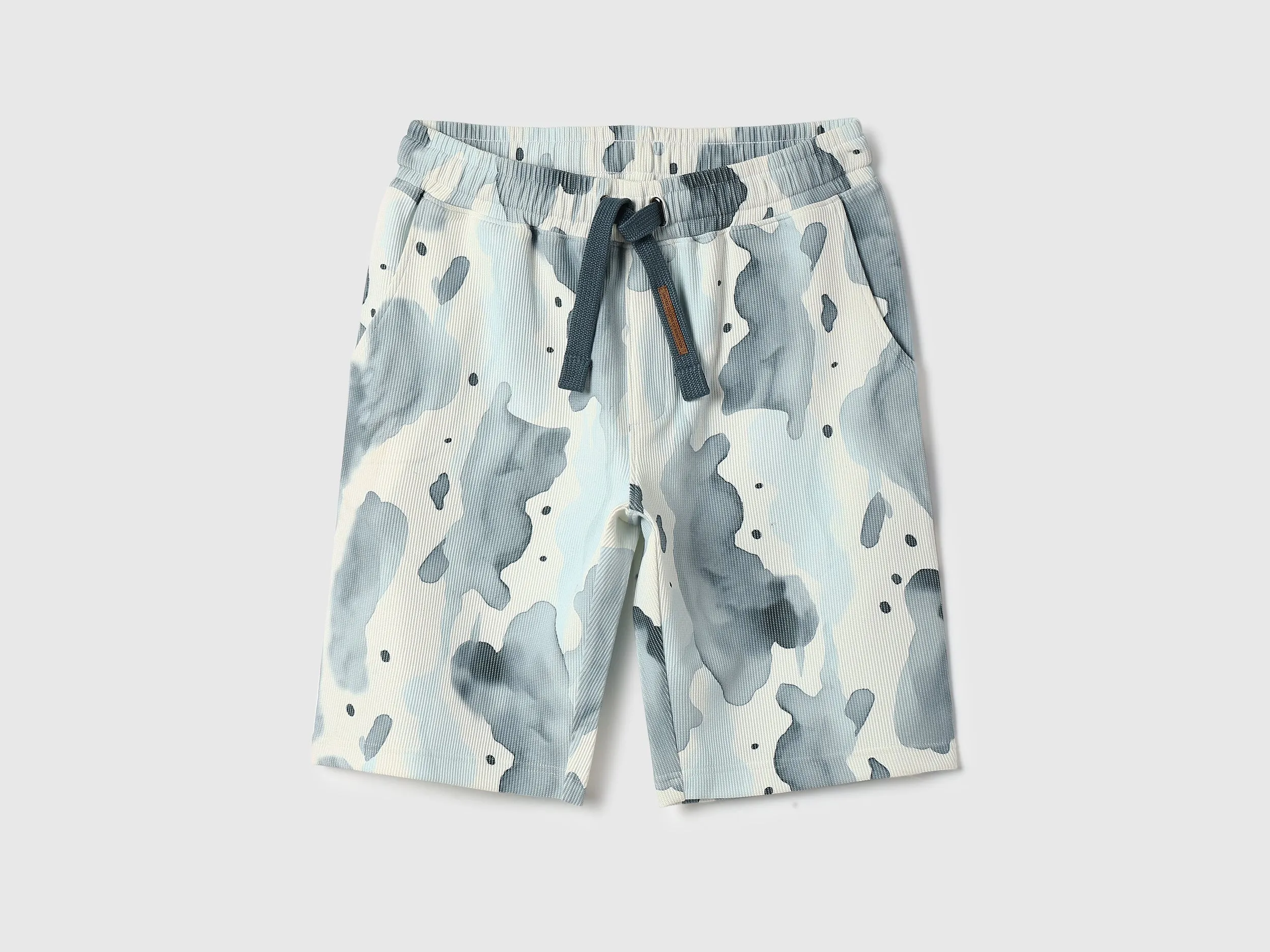 Printed Regular Fit Bermuda Shorts