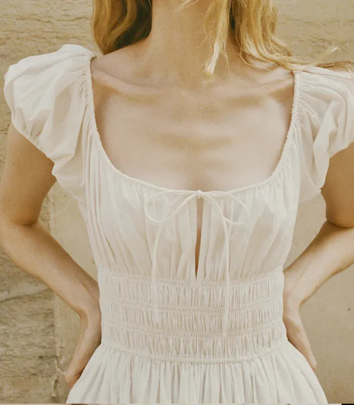 Quinn dress - Salt