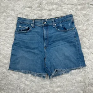 Rag &amp; Bone Size 32 Blue Nina High Rise Shorts