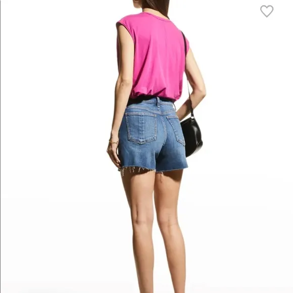 RAG &amp; BONENina High-Rise Cutoff Shorts