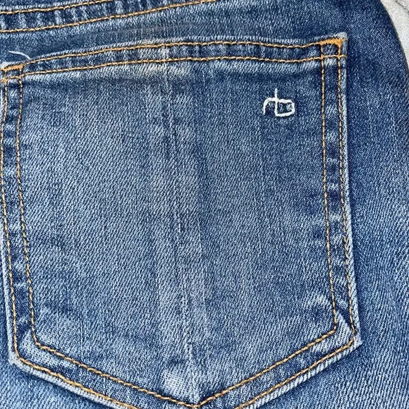 RAG &amp; BONENina High-Rise Cutoff Shorts