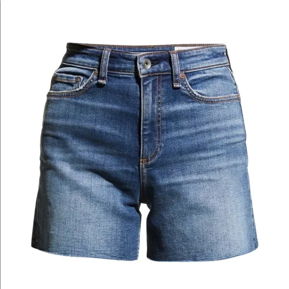 RAG &amp; BONENina High-Rise Cutoff Shorts