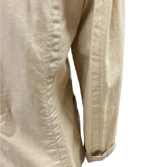 Ralph Lauren Lauren women’s spring summer blazer in cotton linen blend. Newer