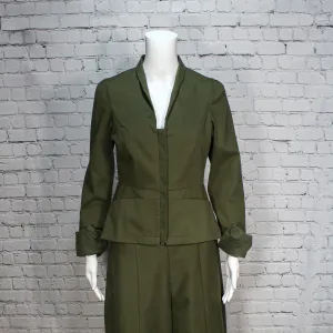 Raven Jacket in Olive by Kim Schalk