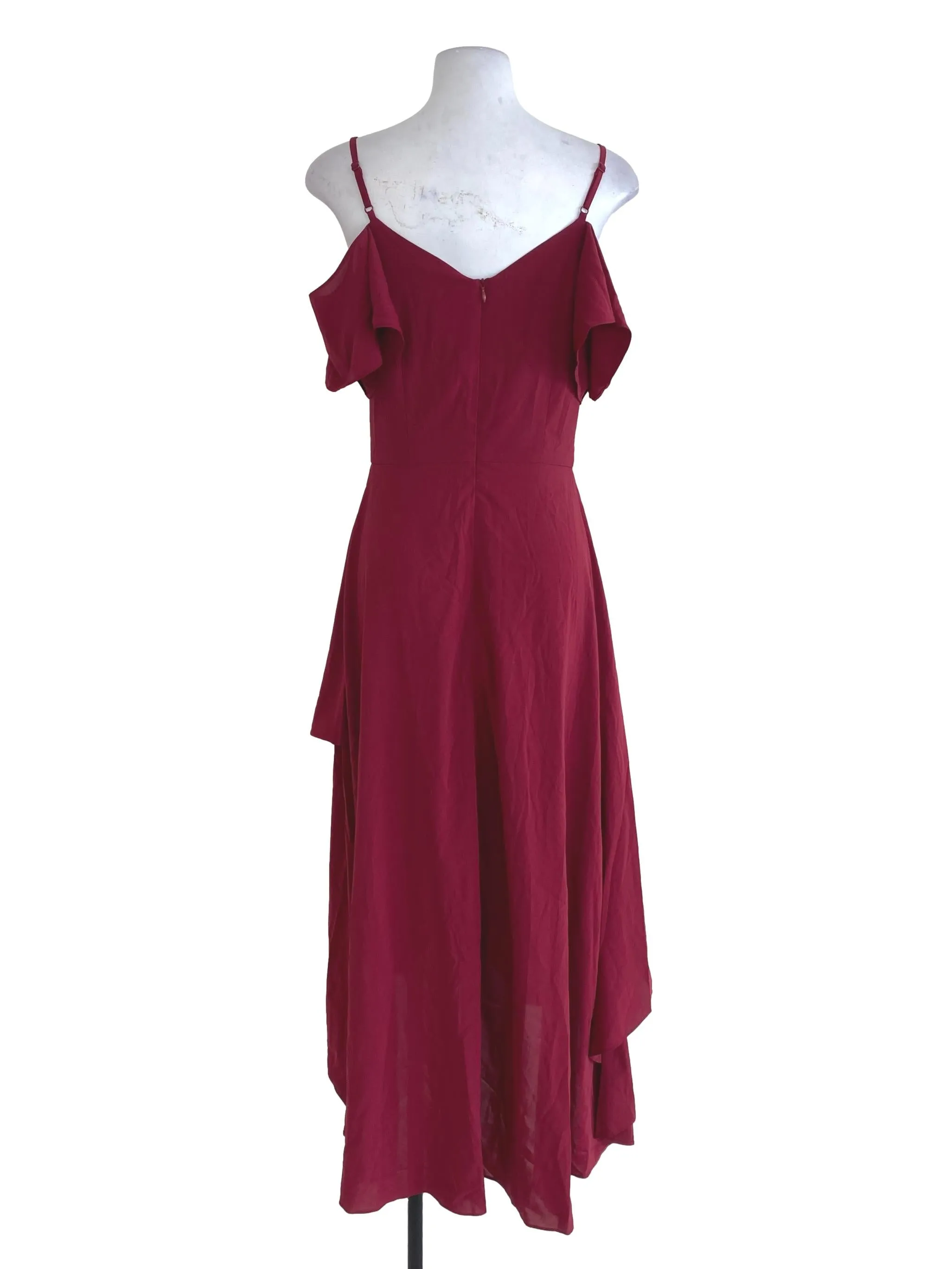 Red Wrap Dress