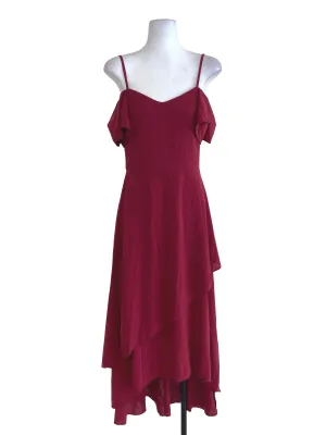 Red Wrap Dress