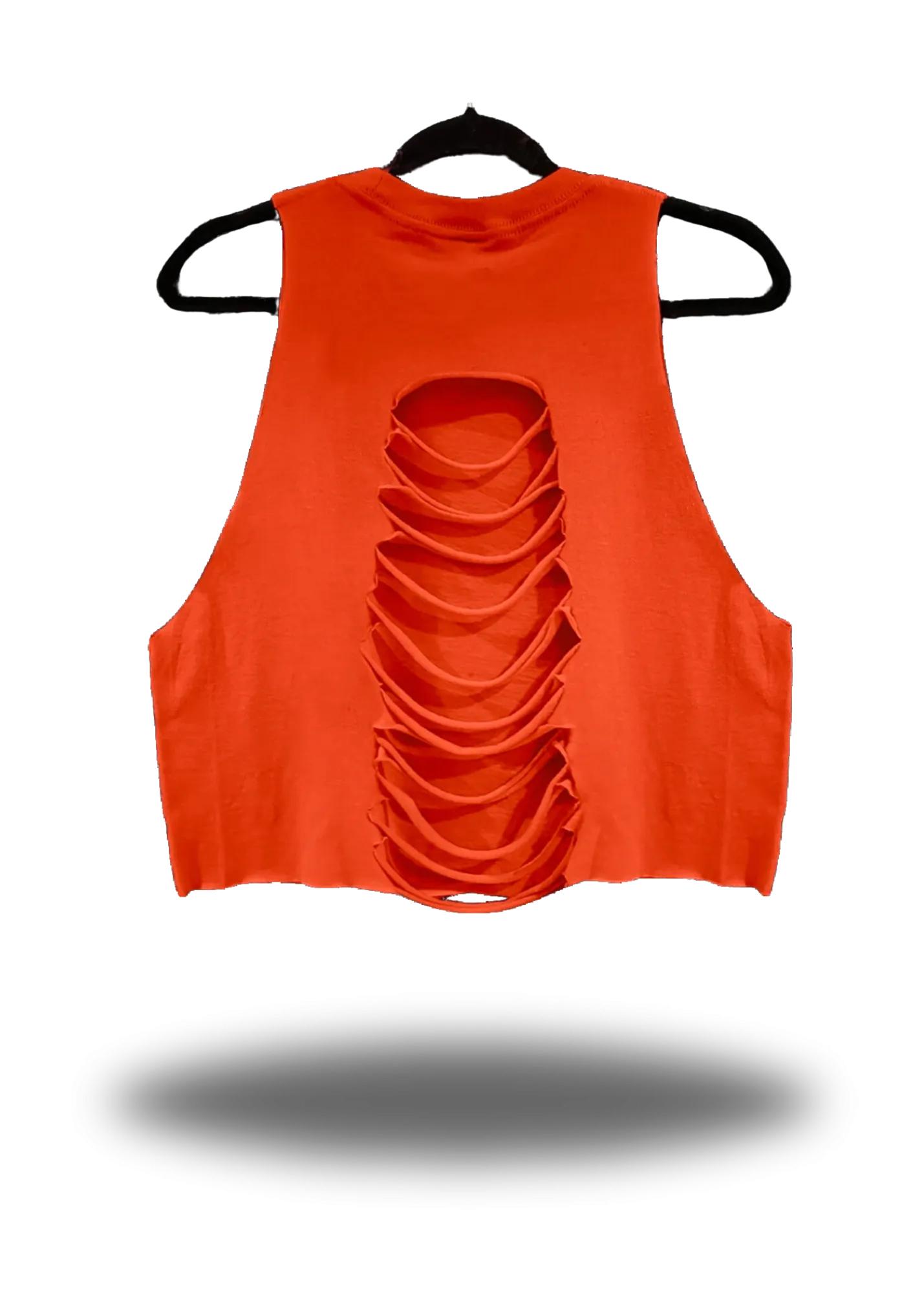 RELENTLESS CROP TANK TOP*ORANGE*