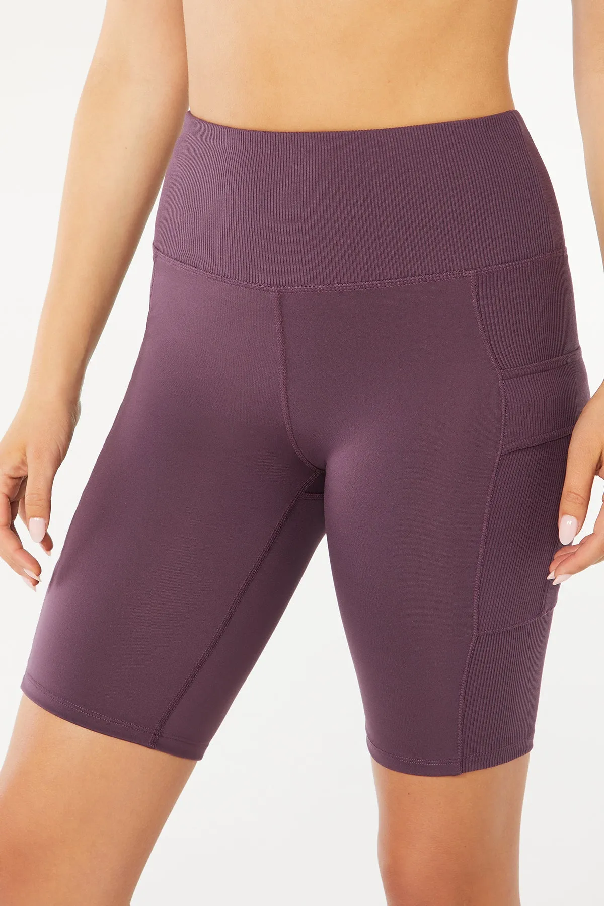 Rib Cargo Bermuda (Vintage Grape)