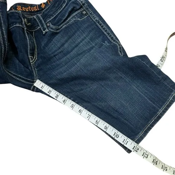 Rock Revival‎ Women's Shorts Debbie Bermuda Size 30 - 12'' inseam