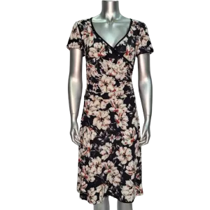Rodan Dress - Black & White Floral