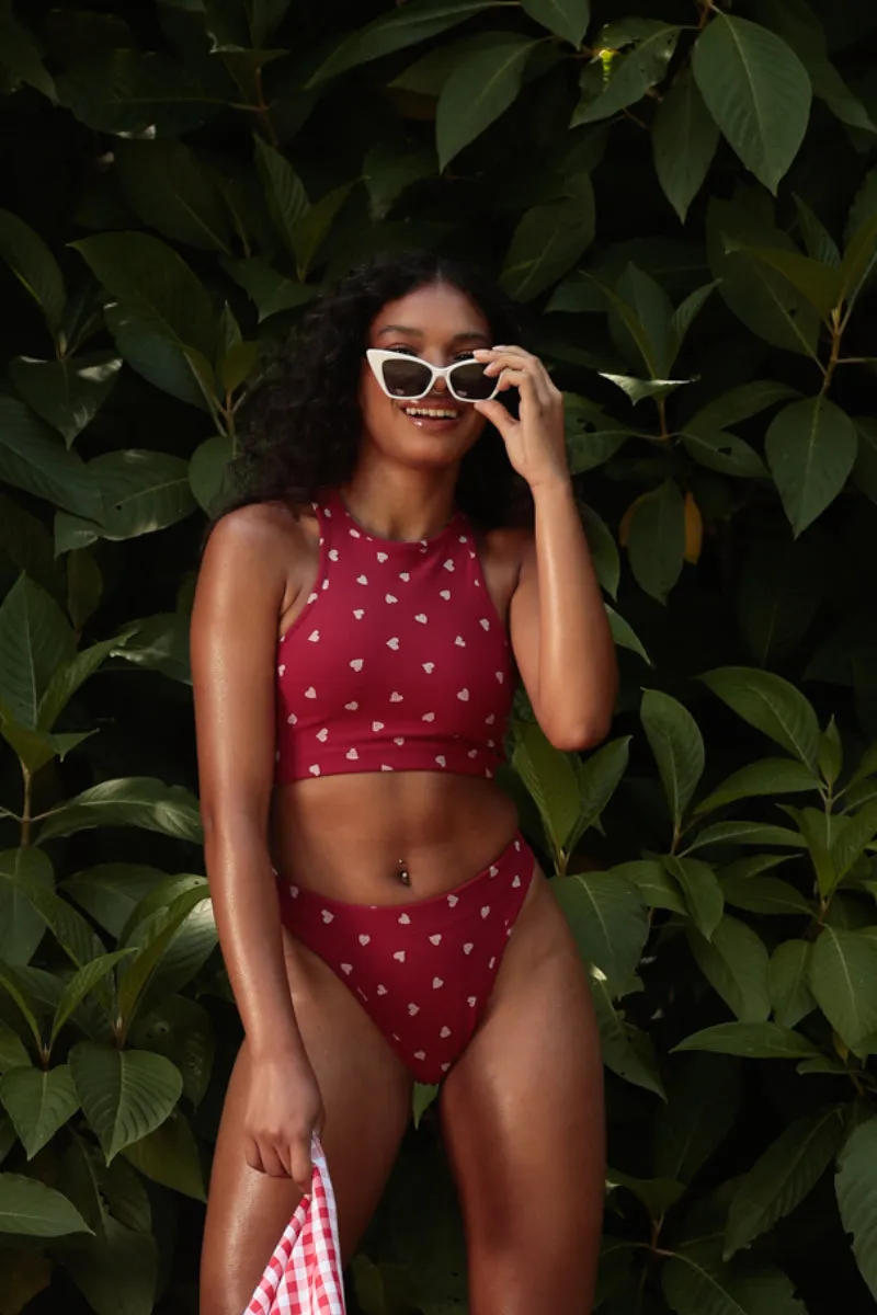 Rolling KI High Waisted Hot Pants - Sweetheart