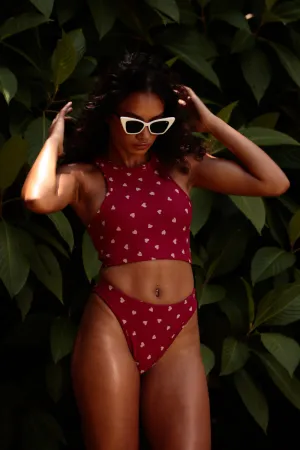 Rolling KI High Waisted Hot Pants - Sweetheart