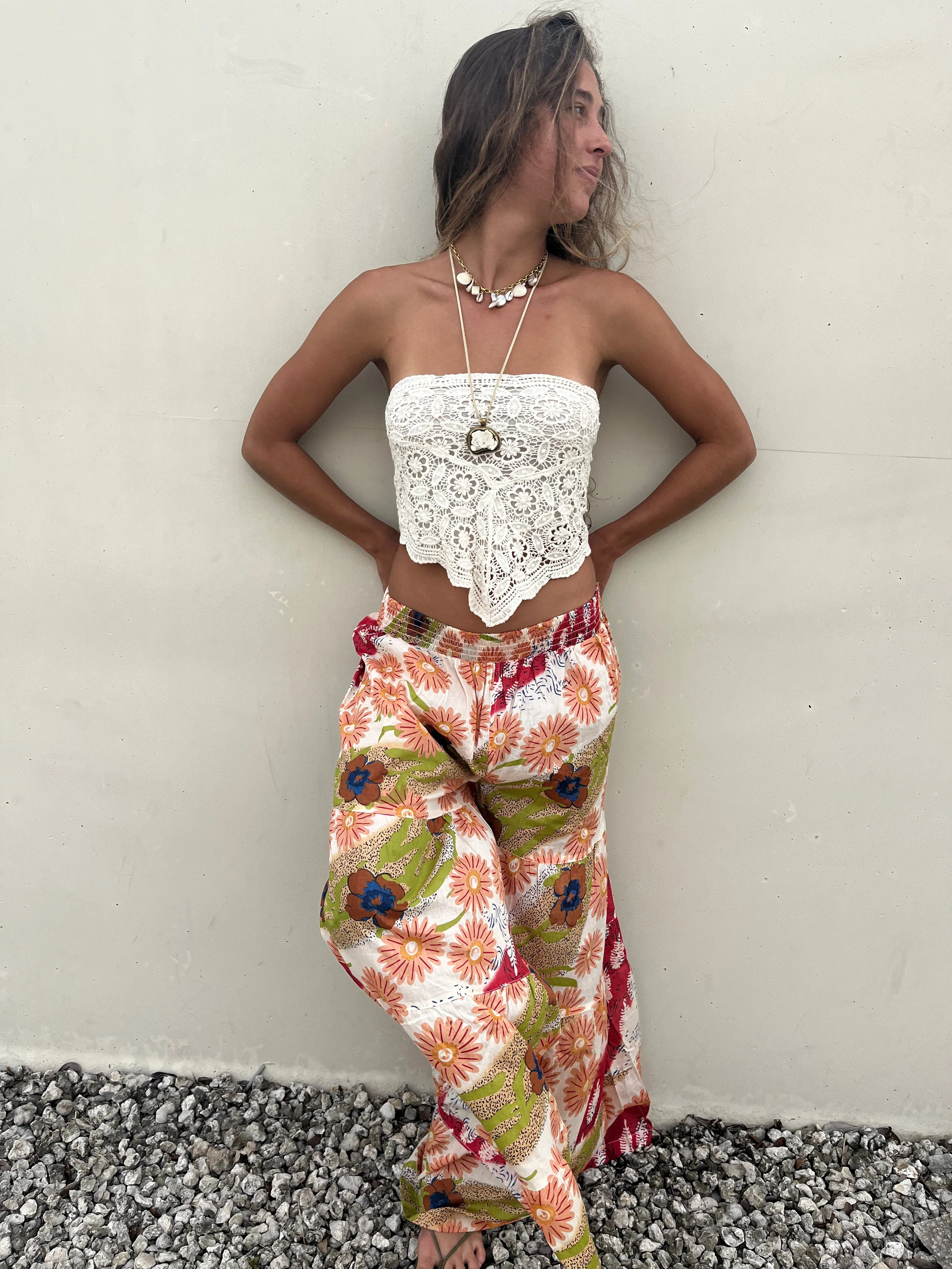 Romance Top in off white