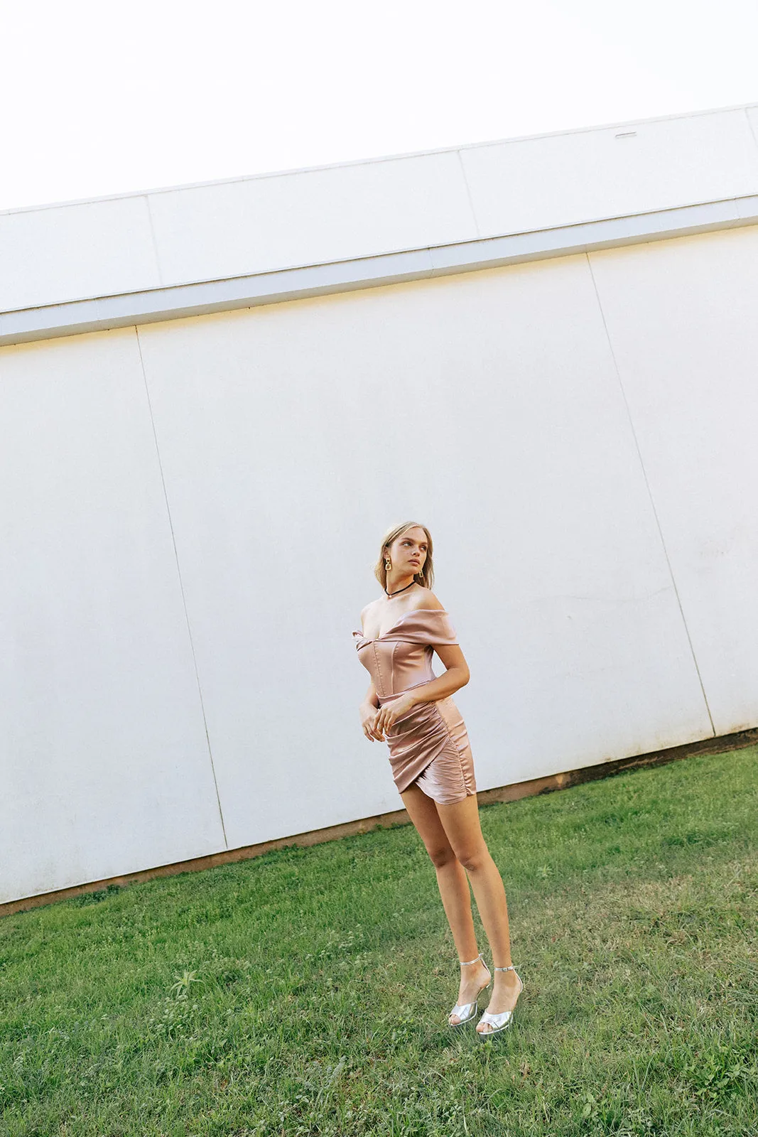 Rose Quartz Mini Dress