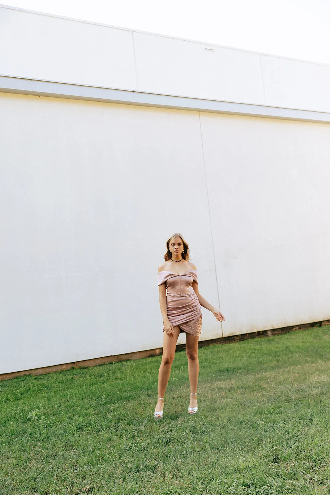 Rose Quartz Mini Dress