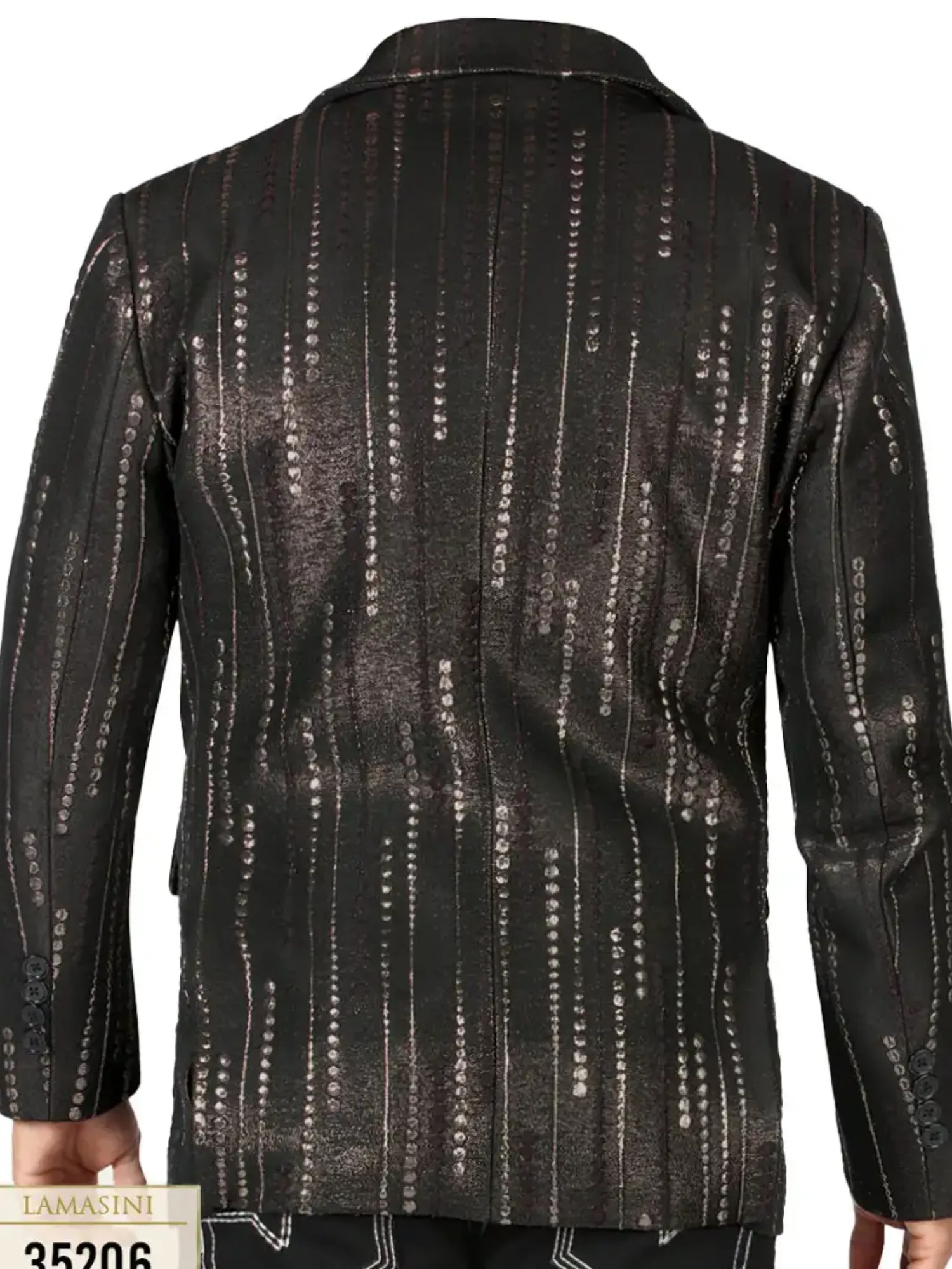 Saco de Vestir Brilloso para Hombre 'Lamasini' - ID: 35206