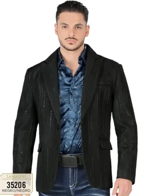 Saco de Vestir Brilloso para Hombre 'Lamasini' - ID: 35206