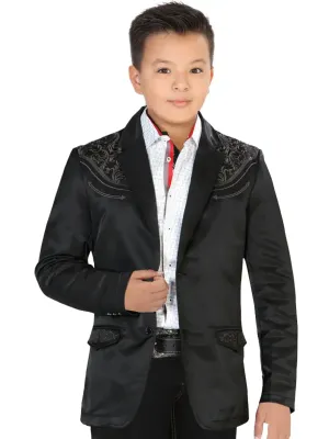 Saco Vaquero Bordado para Niños 'Lamasini' - ID: 504