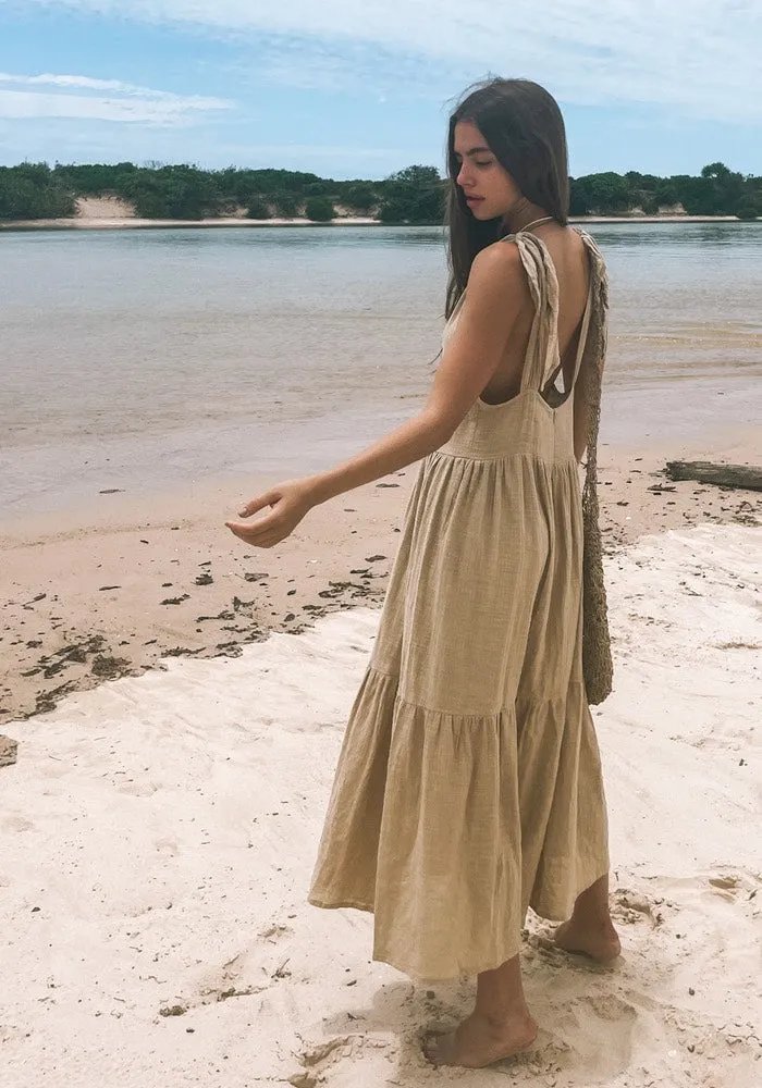 Samara Dress - Almond