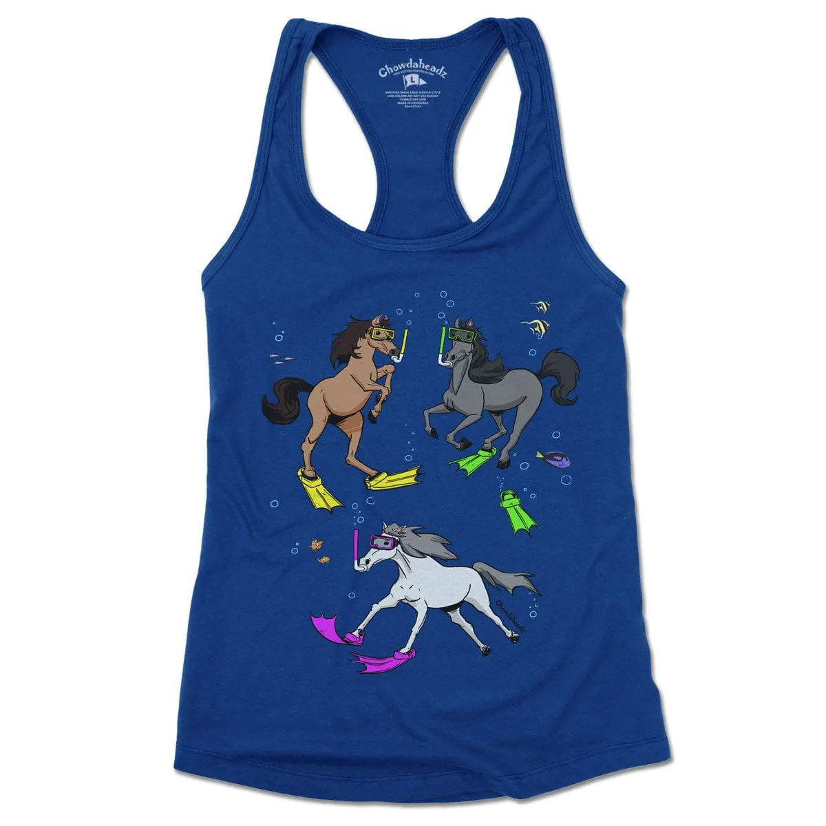 Seahorses Ladies Tank Top