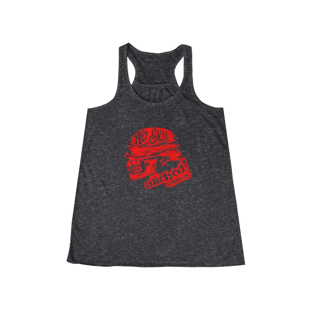 See No Evil Flowy Racerback Tank Top