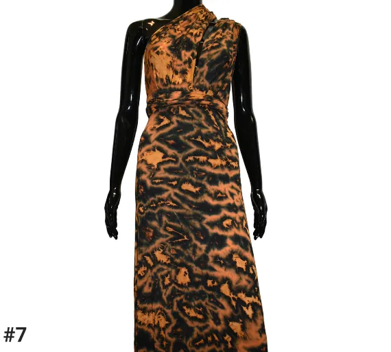 Shallay Long Infinity Wrap Dress