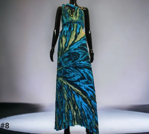 Shallay Long Infinity Wrap Dress