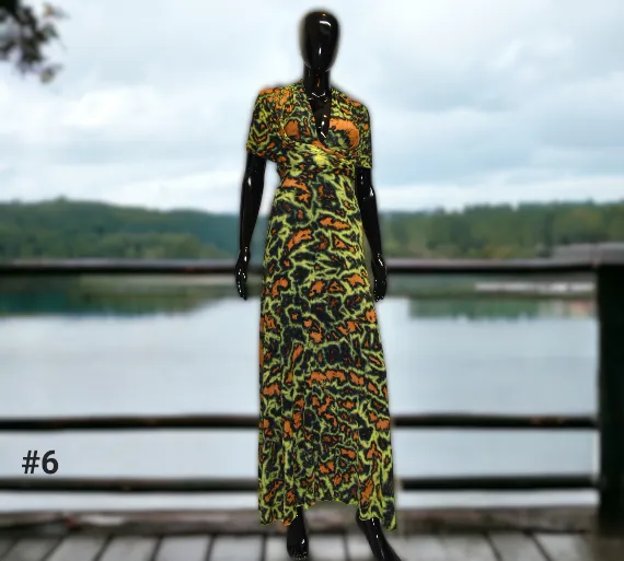 Shallay Long Infinity Wrap Dress
