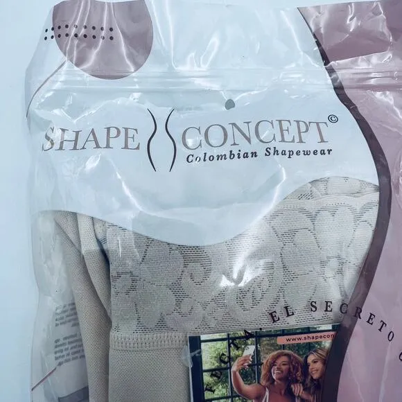 SHAPE CONCEPT 003 Butt Lifter Shorts High-Compression Girdle Short Beige Size M