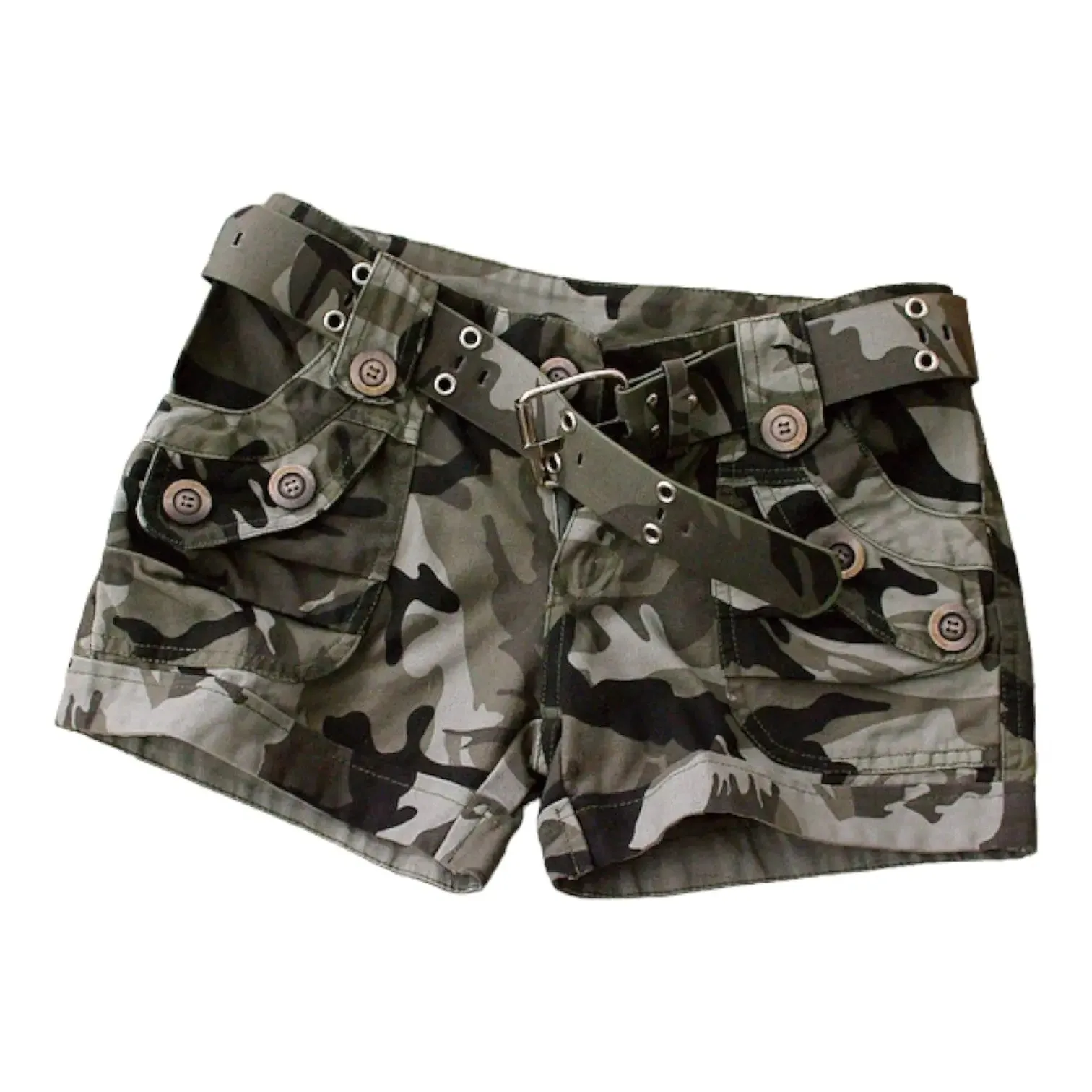 Short militaire femme