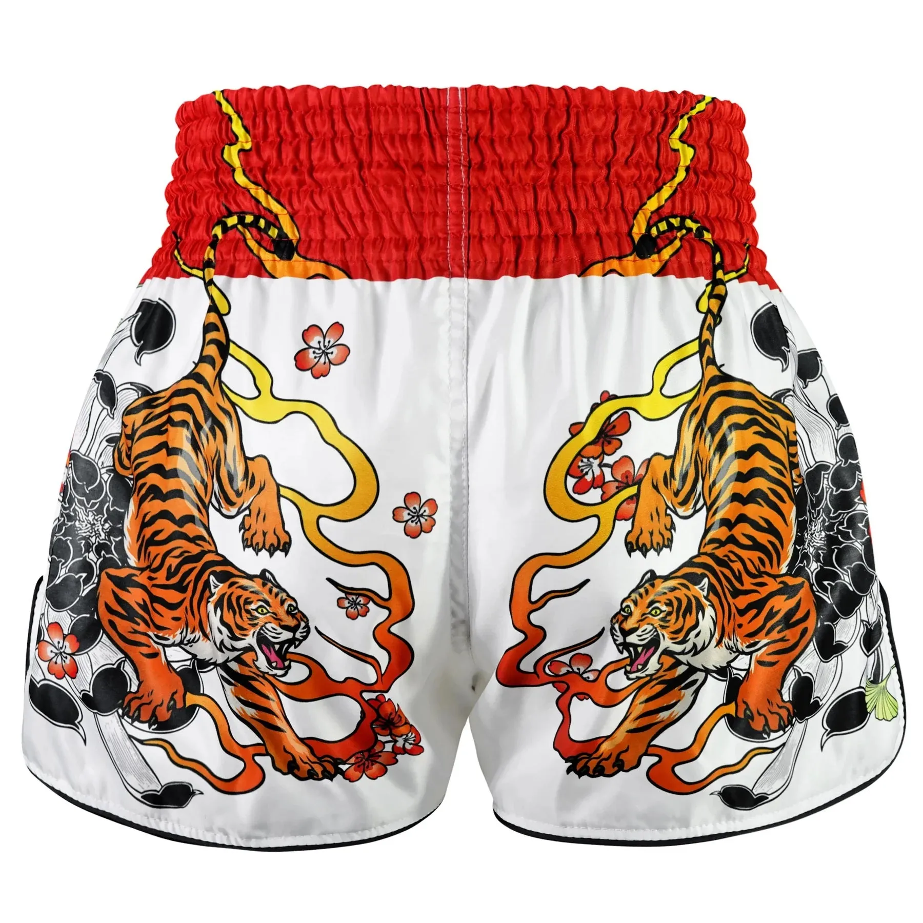 Shorts de Muay Thai Tuff High Cut Retro "Tora Chikara" Power Of Tiger