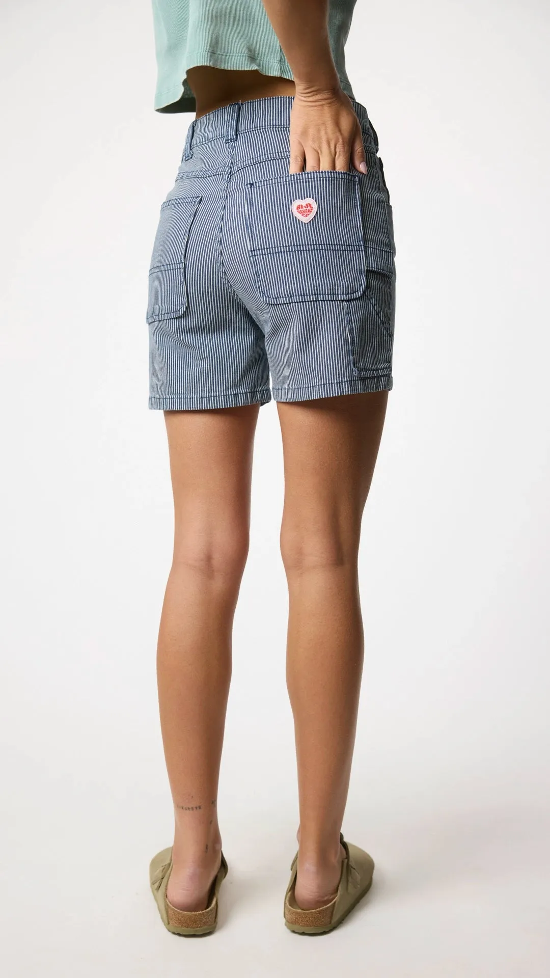 SHORTS MUJER POPEYE AZUL MARINO