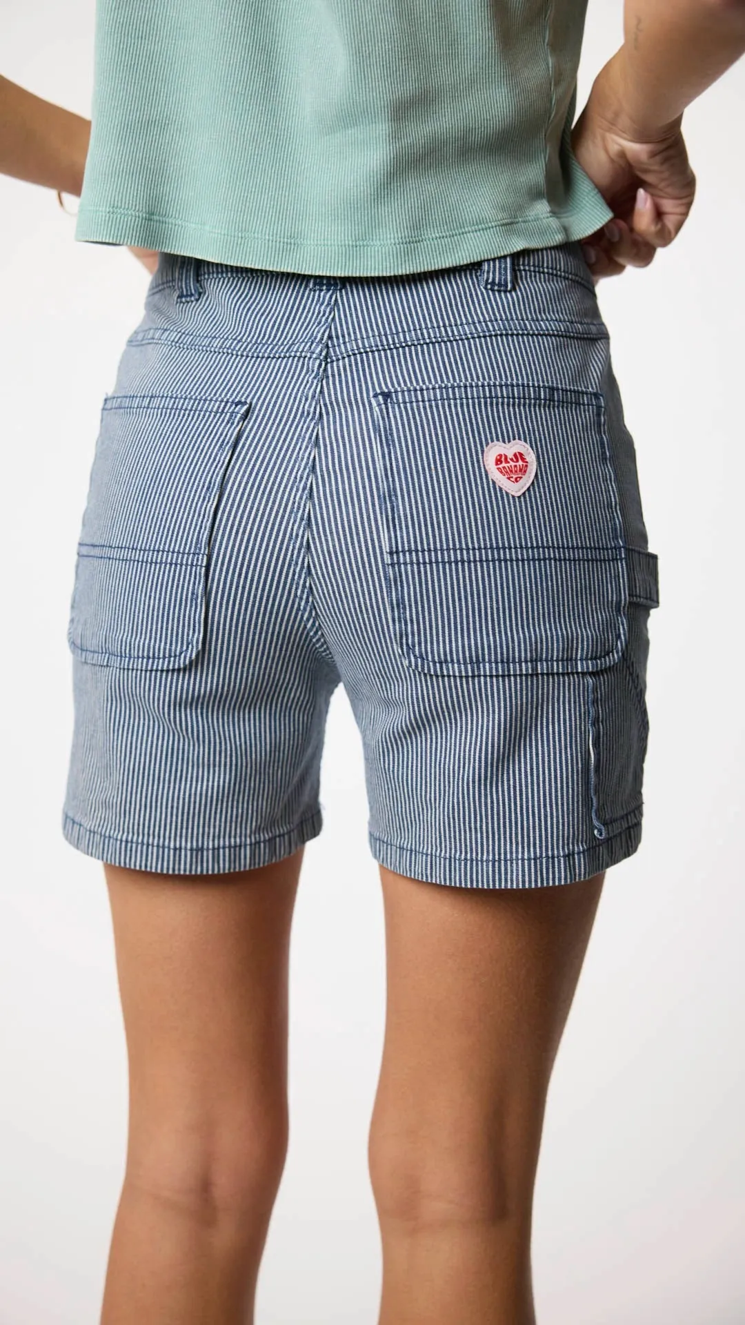 SHORTS MUJER POPEYE AZUL MARINO
