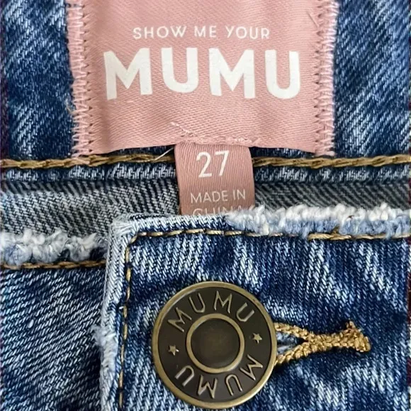 Show Me Your Mumu Arizona Button Up Shorts in Playa Del Mu - Size 27 - NWT