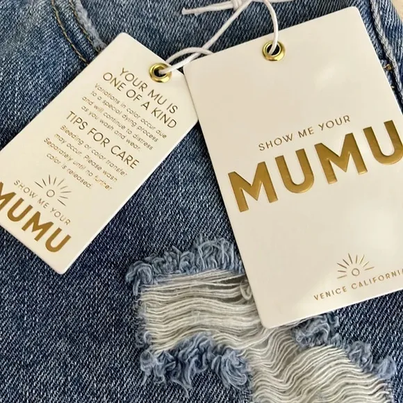 Show Me Your Mumu Arizona Button Up Shorts in Playa Del Mu - Size 27 - NWT