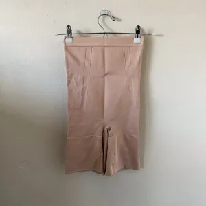 Spanx High-Waisted Shapewear Shorts - Nude - S/P - Ultra Smoothing