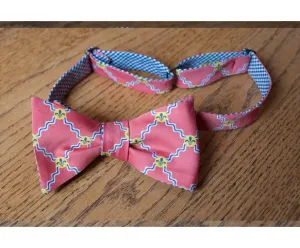St. Louis Flag Bow Tie - red