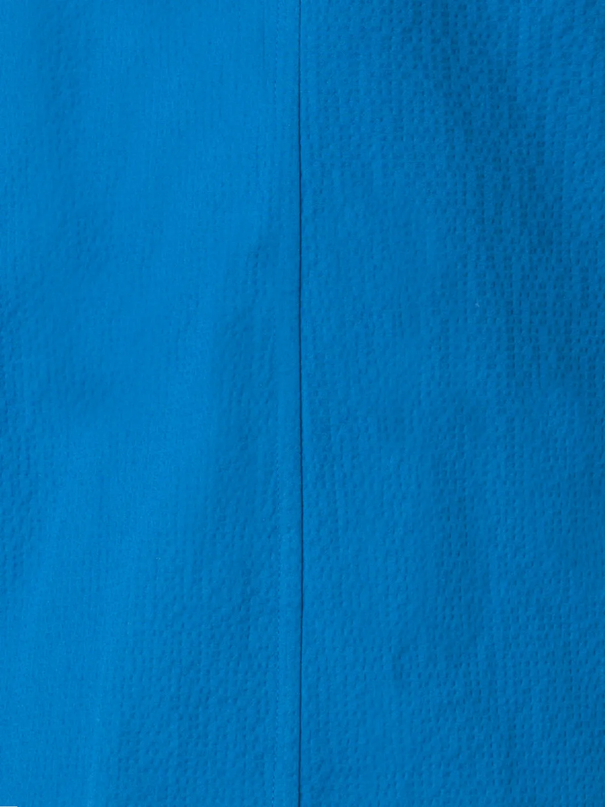 Stretch Cotton Seersucker Three Button Blazer