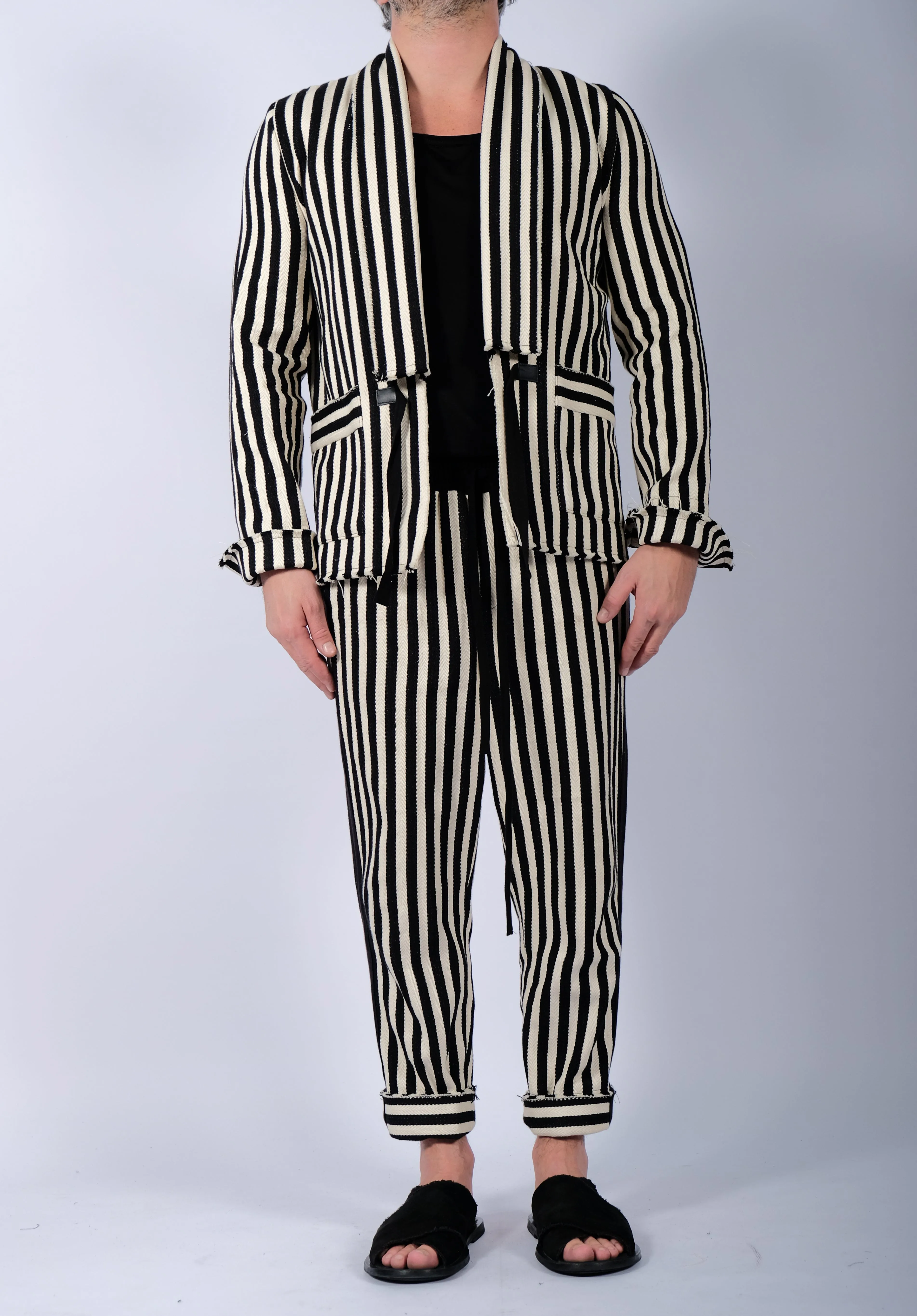 Stripe Blazer