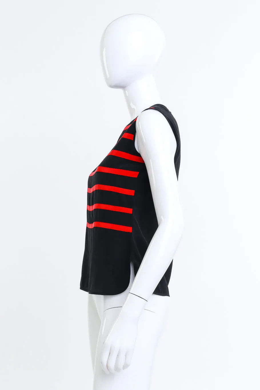 Striped Sleeveless Top