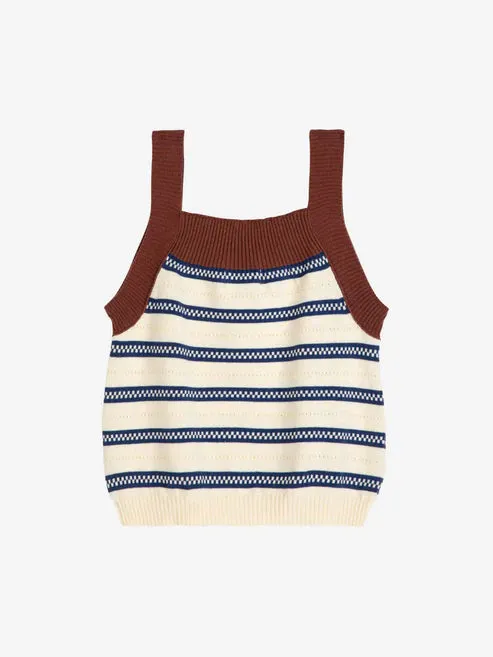 Stripes Knitted Tank | Multi