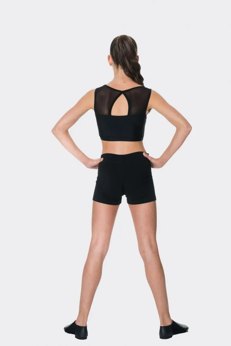 Studio 7 Mesh Crop Top | Adult