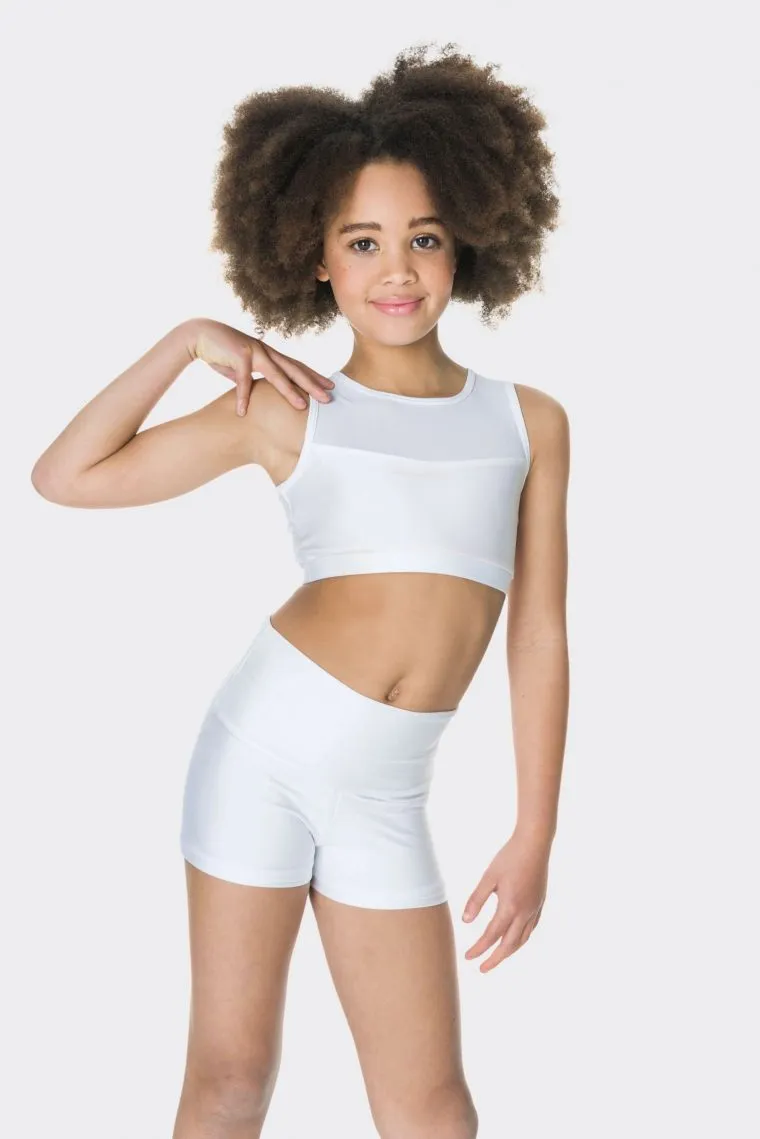 Studio 7 Mesh Crop Top | Adult